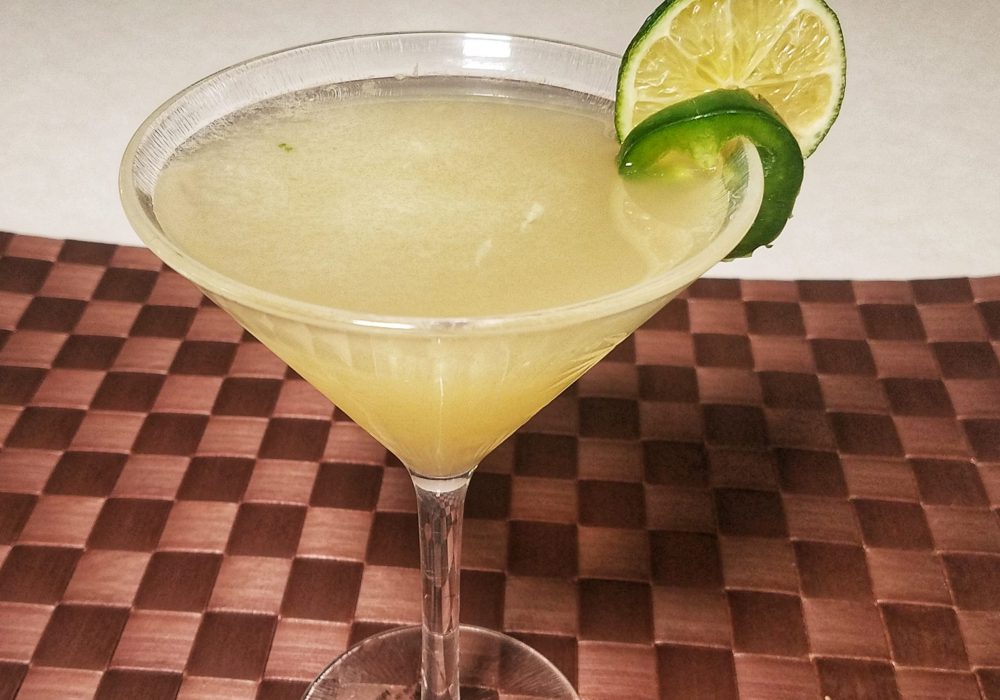 Jalapeno margarita close